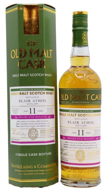 Blair Athol - Old Malt Cask Single Sherry Cask #19614 2011 11 year old Whisky