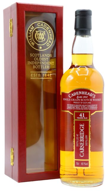 Carsebridge (silent) - Cadenheads Single Cask 1976 41 year old Whisky