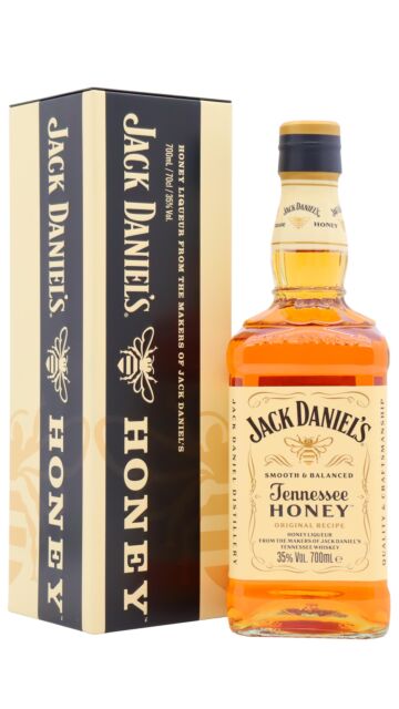 Jack Daniel's - Tennessee Honey Whiskey Liqueur & Branded Gift Tin