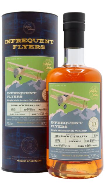 Benriach - Infrequent Flyers Single Port Cask #2372 2011 11 year old Whisky