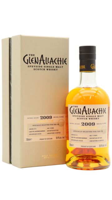 GlenAllachie - Single Sauternes Wine Cask #3712 2009 13 year old Whisky