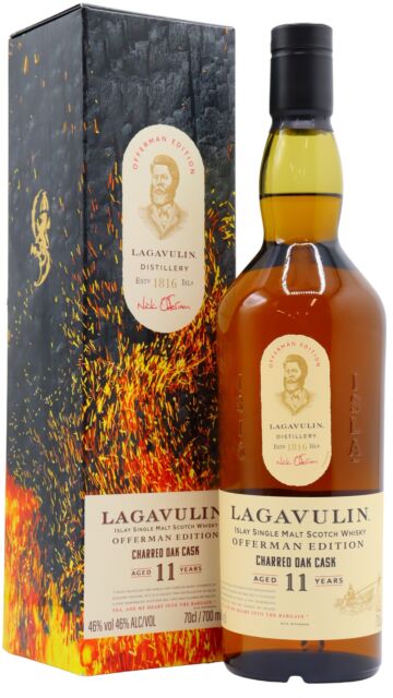 Lagavulin - Offerman 3rd Edition - Charred Oak Cask Islay Single Malt Scotch 11 year old Whisky