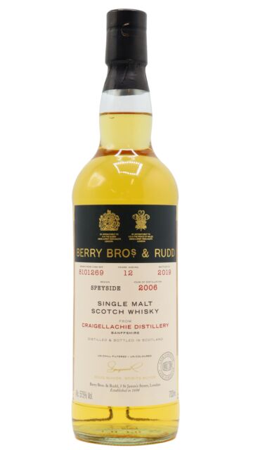 Craigellachie - Berry Bros & Rudd Single Cask #8101269 2006 12 year old Whisky