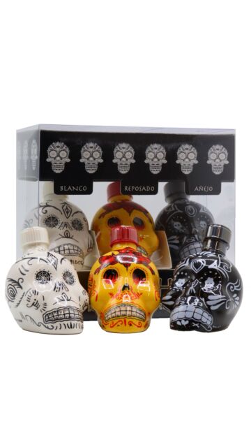 KAH - Day Of The Dead Tequila Miniature Gift Pack