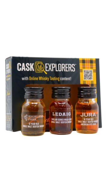 Cask Explorers - The Islands Single Malt Scotch Whisky Tasting Set