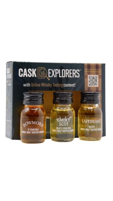 Cask Explorers - Islay Single Malt Scotch Whisky Tasting Set