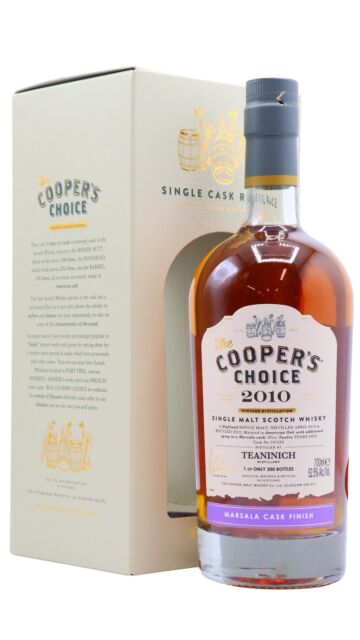 Teaninich - Cooper's Choice - Single Marsala Cask #707333 2010 12 year old Whisky