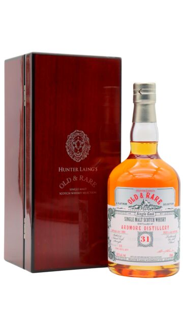 Ardmore - Hunter Laing's Old & Rare Single Cask Single Malt Scotch 1990 31 year old Whisky