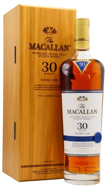 The Macallan - 2022 Release Double Cask Highland Single Malt Scotch 30 year old Whisky