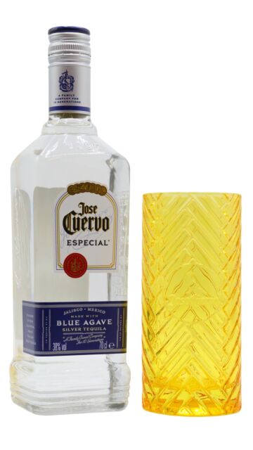 Jose Cuervo - Especial Silver Tequila (Includes Branded Glass)