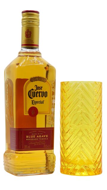 Jose Cuervo - Especial Reposado Tequila (Includes Branded Glass)