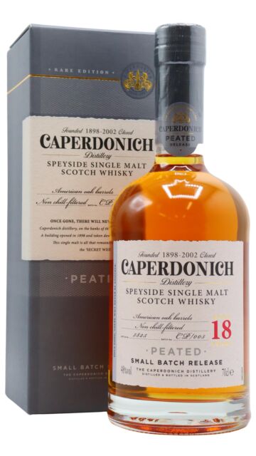 Caperdonich (silent) - Secret Speyside Batch #5 Peated Single Malt Scotch 18 year old Whisky