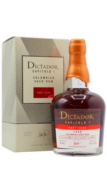 Dictador - Capitulo  - Colombian Port Cask 1998 22 year old Rum