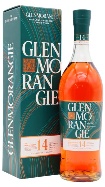 Glenmorangie - The Quinta Ruban Single Malt Scotch 14 year old Whisky