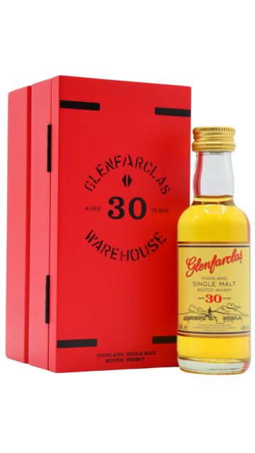 Glenfarclas - Highland Single Malt Scotch 30 year old Whisky Miniature
