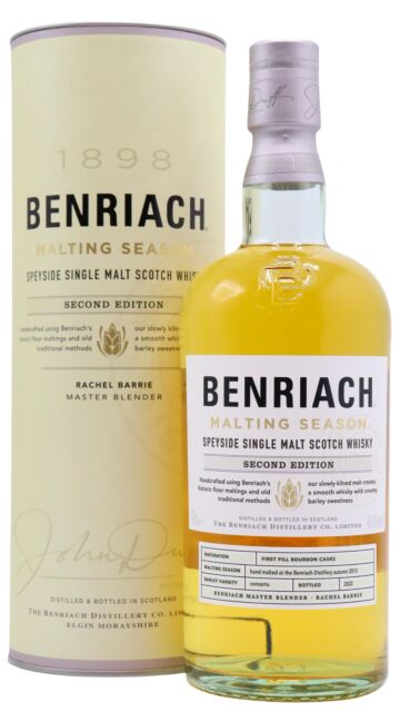 Benriach - Malting Season 2nd Edition Single Malt Scotch 2013 8 year old Whisky