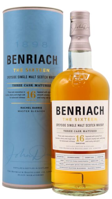 Benriach - The Sixteen Speyside Single Malt Scotch 16 year old Whisky