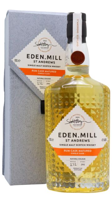 Eden Mill - 2022 Cask Mastery Series - Rum Cask Matured Single Malt Scotch Whisky