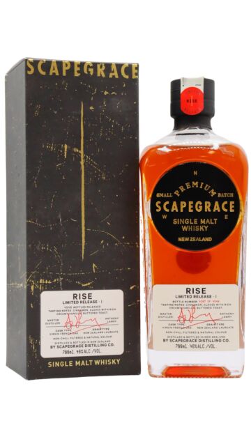 Scapegrace - Release I: Rise - New Zealand Single Malt 5 year old Whisky