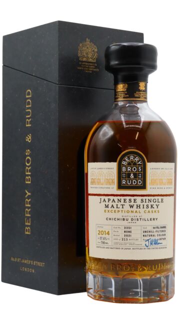 Chichibu - Berry Bros & Rudd - Exceptional Single Cask #3351 2014 8 year old Whisky