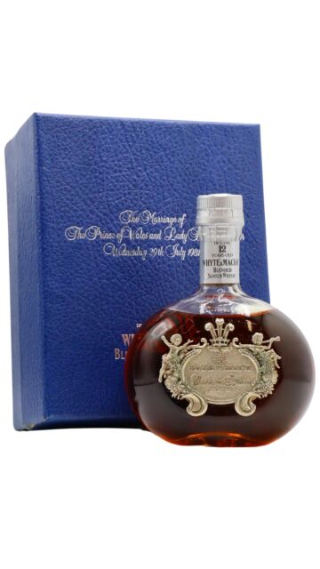 Whyte & Mackay - The Royal Wedding Charles & Diana Decanter Blended Scotch 12 year old Whisky