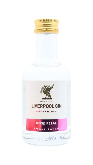 Liverpool Spirits - Rose Petal Gin Miniature