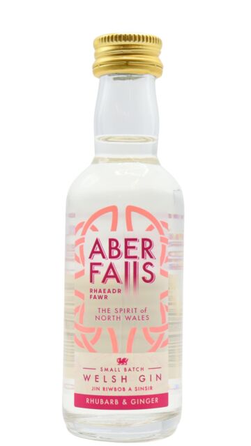 Aber Falls - Rhubarb & Ginger Gin Miniature