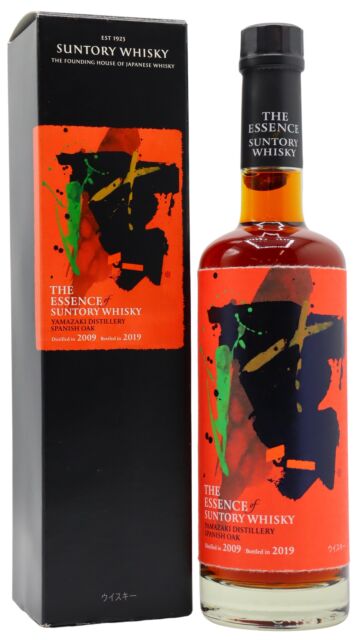 Yamazaki - The Essence Of Suntory - Spanish Oak Single Malt Japanese 2009 10 year old Whisky