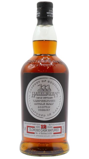 Hazelburn - Sherry Wood 2022 Edition Single Malt Scotch 2010 12 year old Whisky