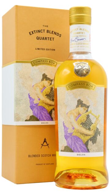 Compass Box - Extinct Blends Quartet - Delos Blended Scotch Whisky