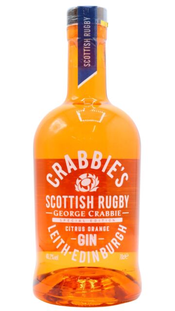 Crabbie - Scottish Rugby Citrus Orange Gin