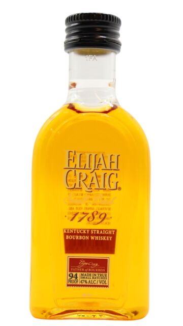 Elijah Craig - Small Batch Kentucky Straight Bourbon Whiskey Miniature