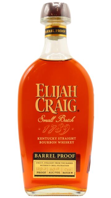Elijah Craig - Barrel Proof Batch C921 Kentucky Straight Bourbon 12 year old Whiskey