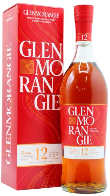Glenmorangie - Lasanta Sherry Cask Finish Single Malt Scotch 12 year old Whisky