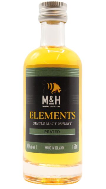 Milk & Honey - Elements Series Peated Cask Single Malt Whisky Miniature