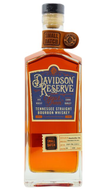 Davidson Reserve - Four Grain Tennessee Whiskey