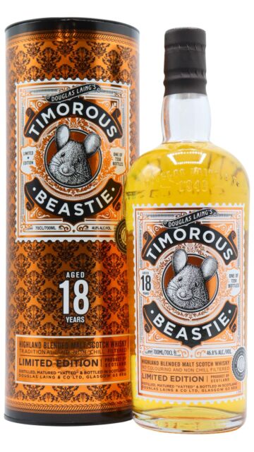 Timorous Beastie - Highland Blended Malt Scotch 18 year old Whisky