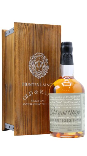 Littlemill (silent) - Hunter Laing's Old & Rare Platinum Selection Single Cask 1992 22 year old Whisky
