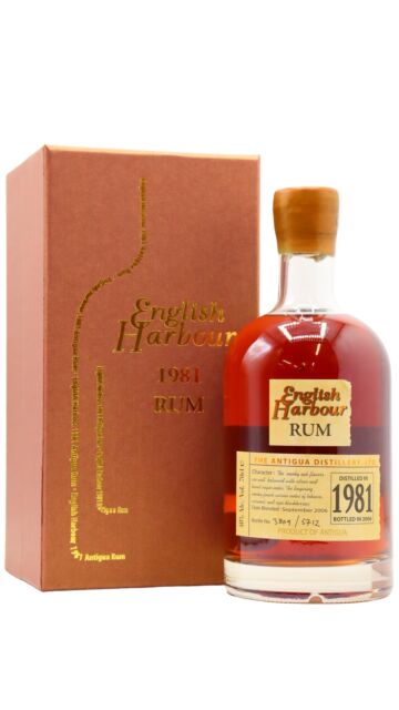 English Harbour - Vintage 1981 25 year old Rum