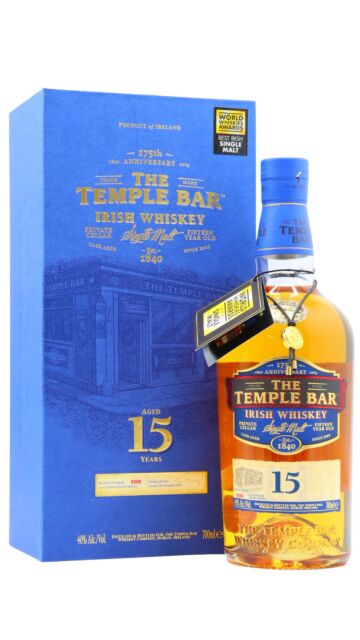 The Temple Bar - Irish Single Malt 2000 15 year old Whiskey