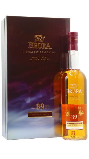 Brora (silent) - Distillery Exclusive Hidden Beneath Single Malt Scotch 1982 39 year old Whisky