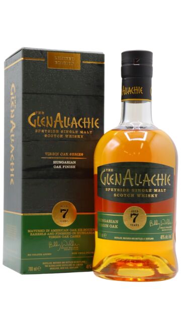 GlenAllachie - Hungarian Virgin Oak Finish Single Malt Scotch 7 year old Whisky