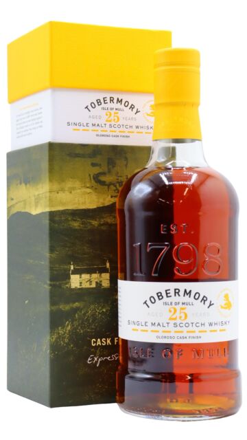 Tobermory - Hebridean Series 3 - Oloroso Sherry Cask Finish Single Malt Scotch 1996 25 year old Whisky