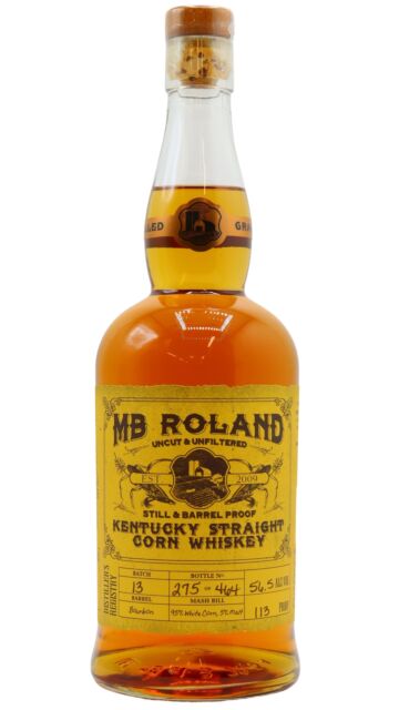 MB Roland - Kentucky Straight Corn - Batch 13 Whiskey