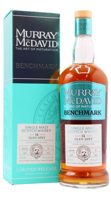 Glen Spey - Murray McDavid Benchmark PX Sherry Cask 2007 14 year old Whisky (UK Exclusive)