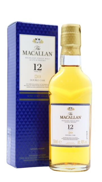 The Macallan - Double Cask  Highland Single Malt Scotch 12 year old Whisky Miniature