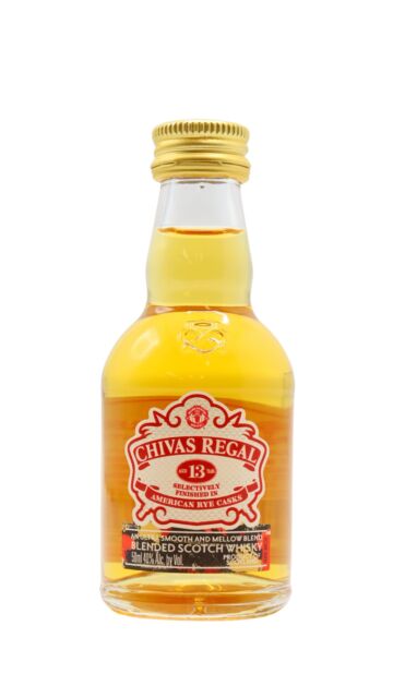 Chivas Regal - Manchester United Special Edition Blended Scotch 13 year old Whisky Miniature