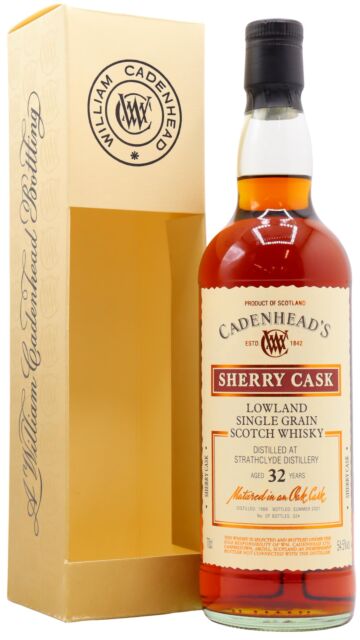 Strathclyde - Cadenhead's Authentic Collection Single Grain Scotch 1989 32 year old Whisky