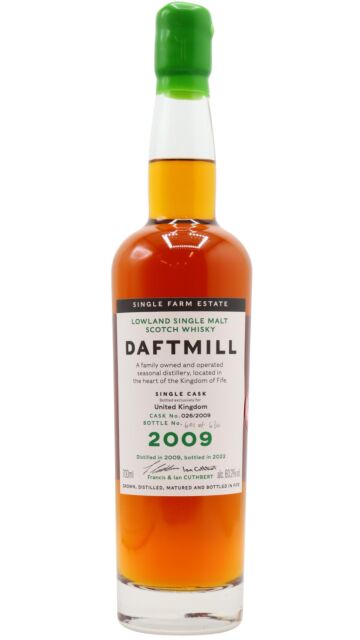 Daftmill - Ex-Oloroso Single Cask #026/2009 2009 Whisky (UK Exclusive)