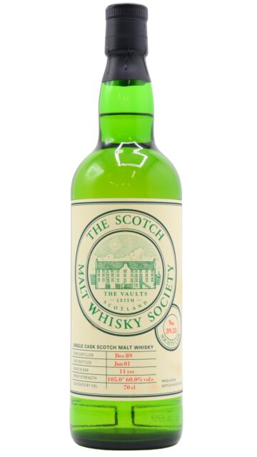 Linkwood - SMWS Society Cask No. 39.33 1989 11 year old Whisky